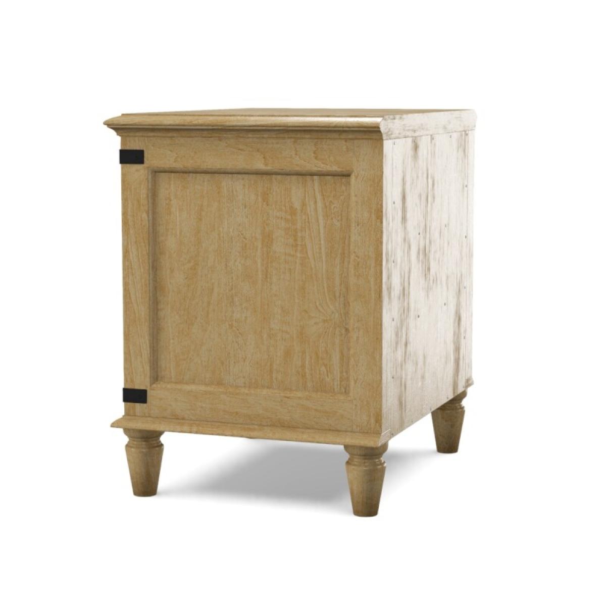 Farmhouse Chic 2-Drawer Nightstand - Image 16