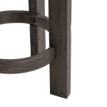 Lennox Hill Uph Swivel Console Stool - Image 7
