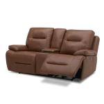 Loveseat w/Console P3 & ZG - Saddle - Image 8