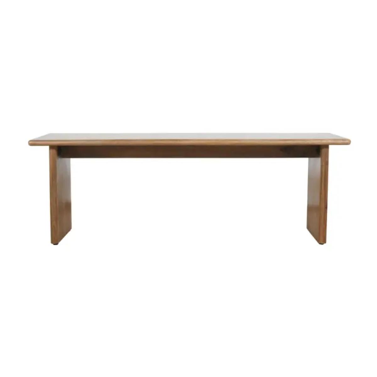 Burke Solid Wood Slab Bench - Image 2
