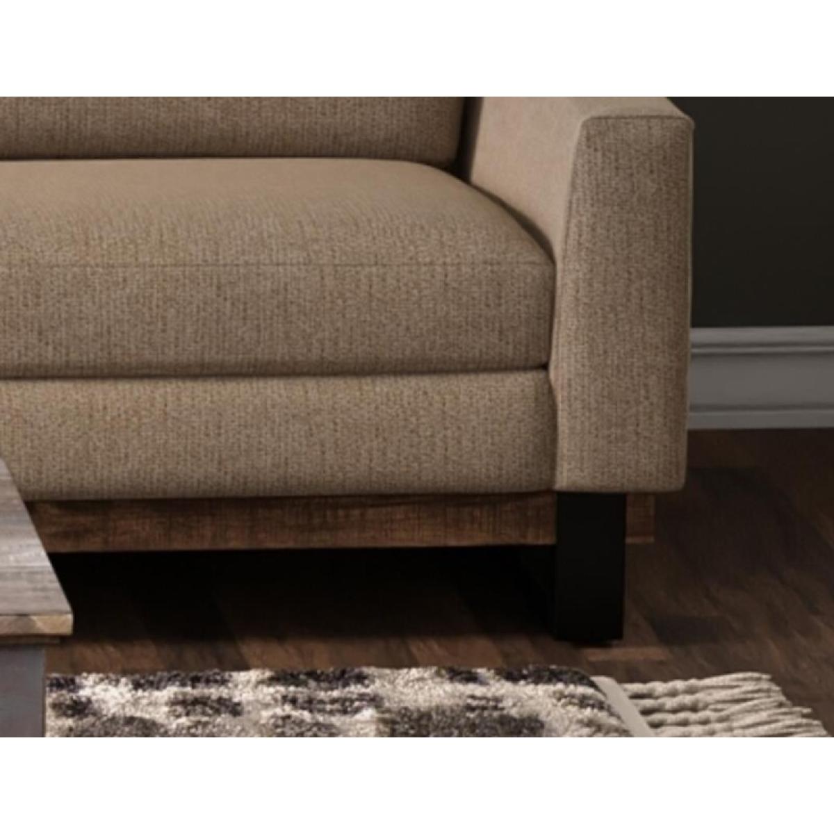 Blackburn Metal & Wood Base, Armchair - Image 7