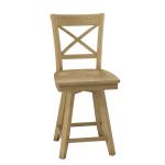 24" Charlotte Counter Swivel Stool - Image 4