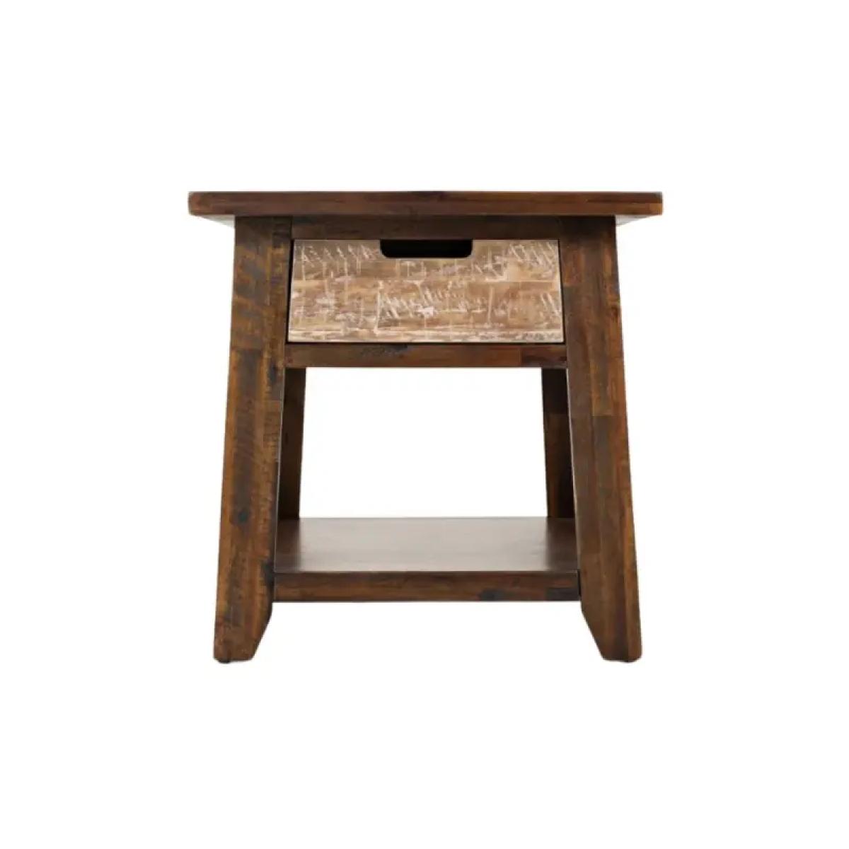 fd799458aa408e59b553fc37acd48717 Painted Canyon End Table - Image 1