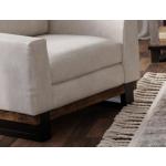 Metal & Wood Base, Loveseat - Blackburn - Image 6
