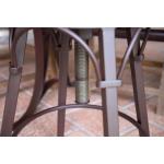Antique Barstool with variable height adjustment - Image 5