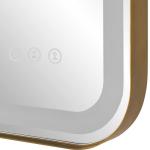 Crofton Lighted Vanity Mirror, Brass - Image 8