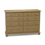 Cottage 10-Drawer Dresser - Image 4