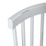 Spindle Back Side Chair - White (RTA) - Image 6