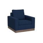 Wooden Frame & Base, Armchair - Georgia