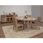 Natural Parota, Round Dining Table - Natural Parota - Image 5