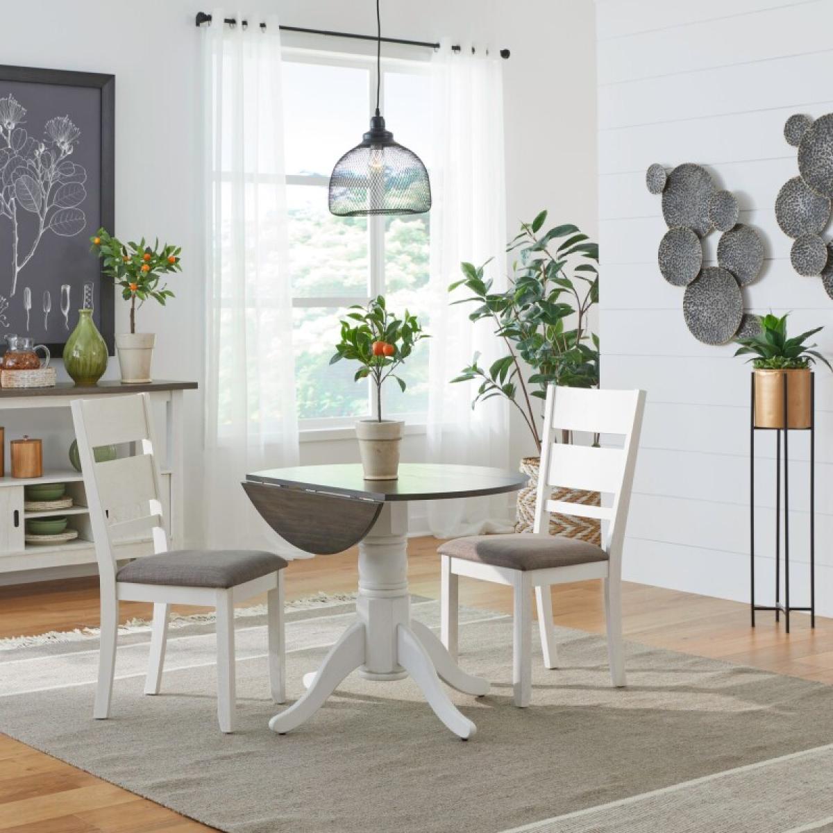 Brook Bay Opt 3 Piece Drop Leaf Table Set - Image 2