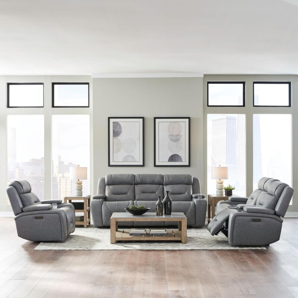 Chapman Sofa w/ Loveseat & Recliner - Image 2