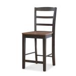 Dining Essentials - Madrid Stool in Hickory and Coal