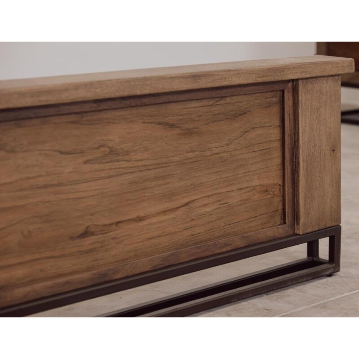 Natural Teca, King Bed - Natural Teca - Image 8