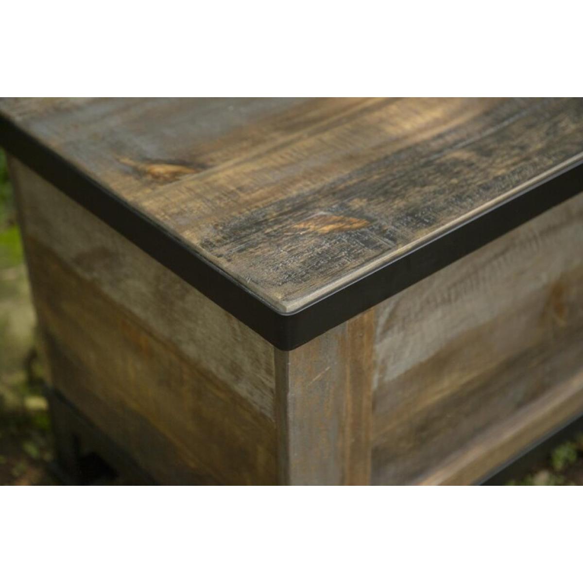 Bedroom Storage Trunk - Antique - Image 5