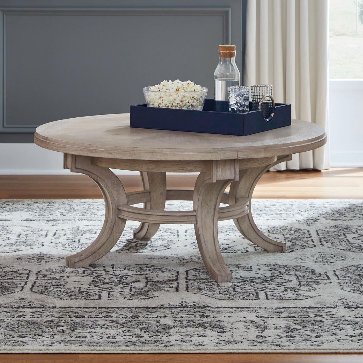 Round Cocktail Table - Image 2