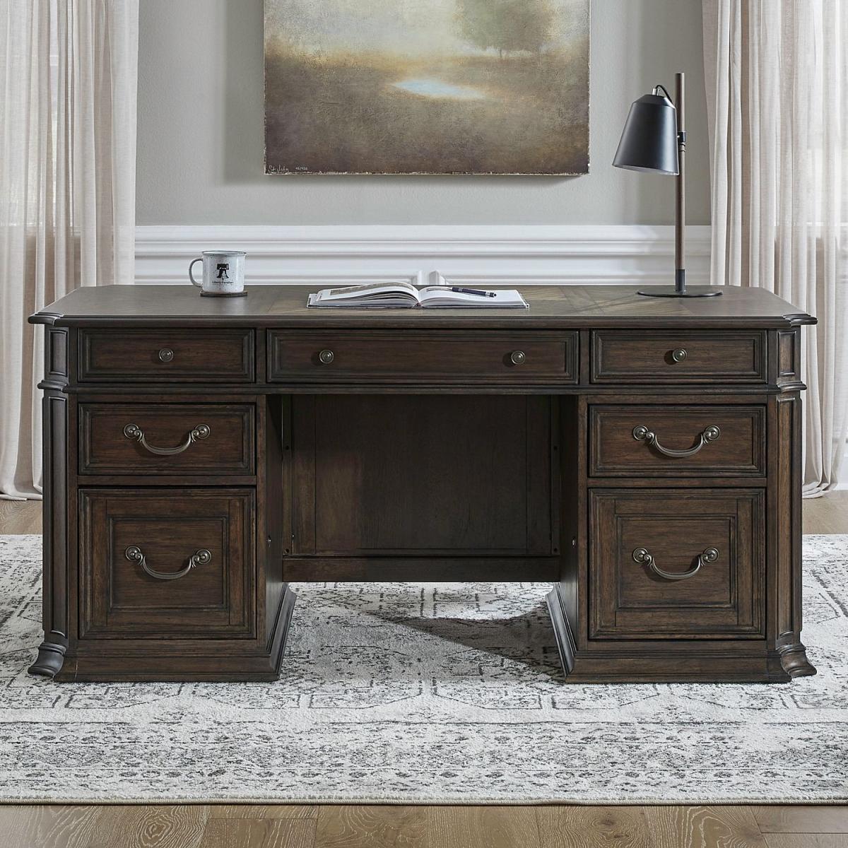 Provence Park Jr Executive Desk - Image 3