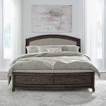 King Uph Storage Bed