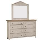 King Sleigh Bed, Dresser & Mirror, Night Stand - Image 4