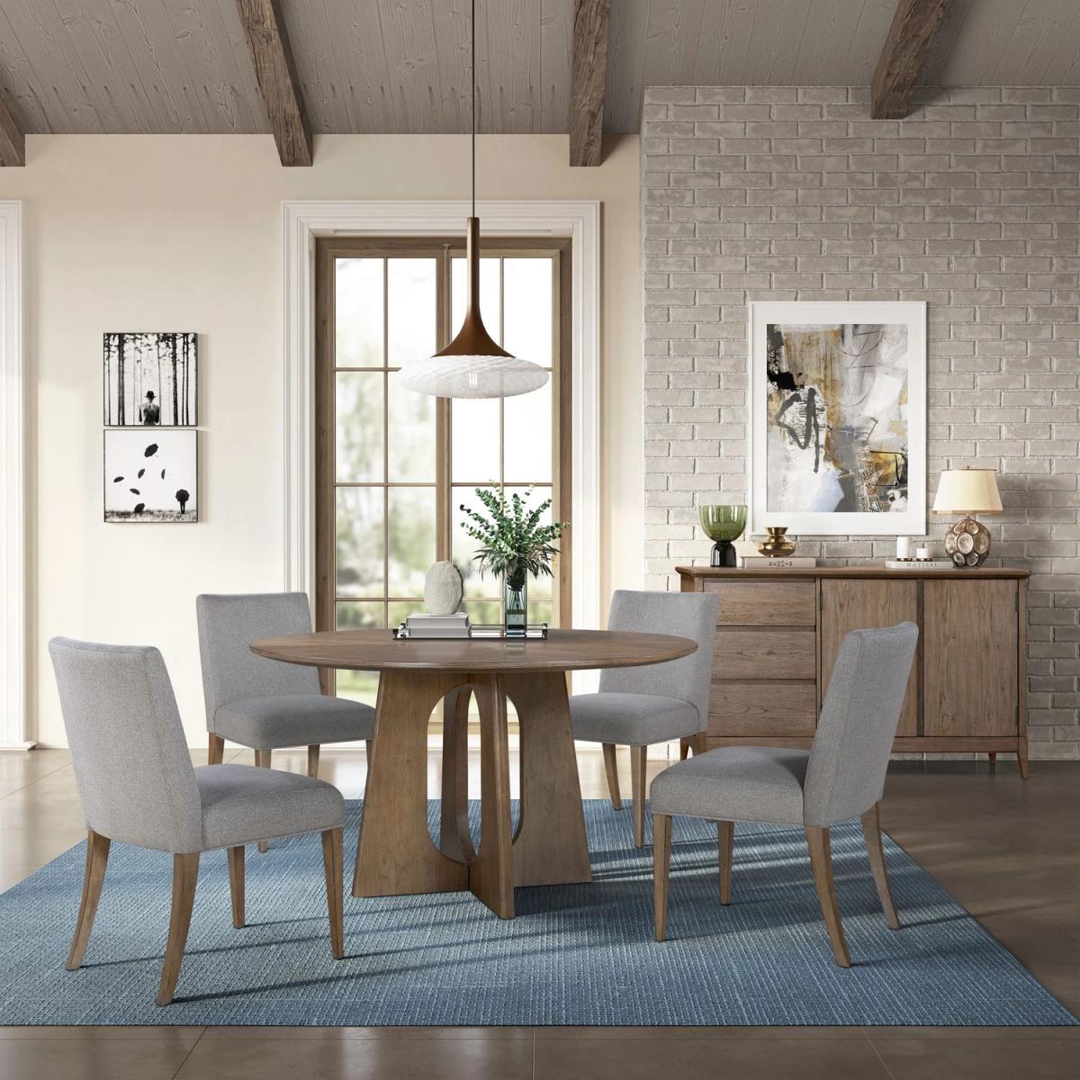 1c4032d2ff489c9fa602bb923893c900 Opt 5 Piece Pedestal Table Set - Image 1