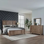 Haven Hills Queen Panel Bed, Dresser & Mirror