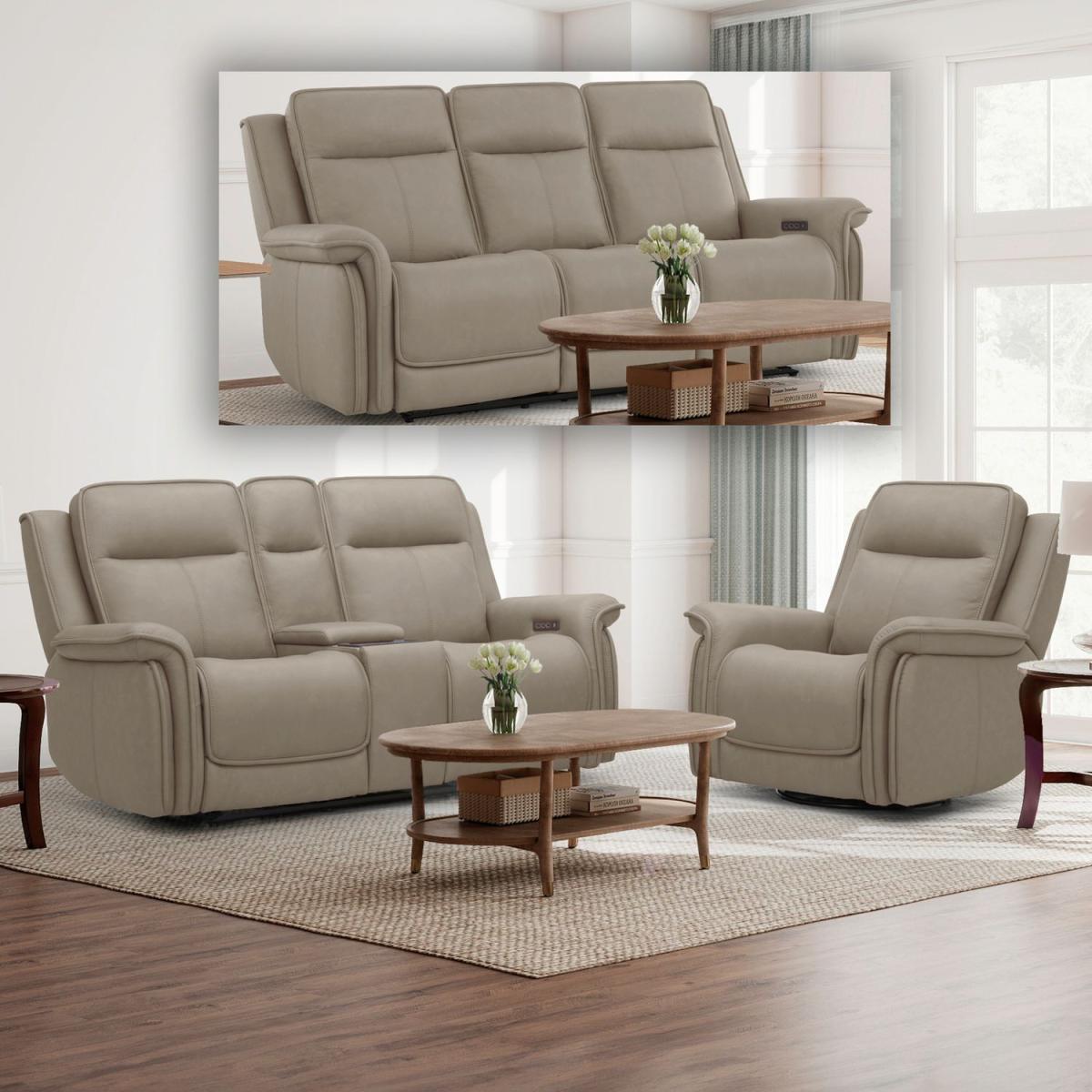 Sofa w/ Loveseat & Recliner - Image 2