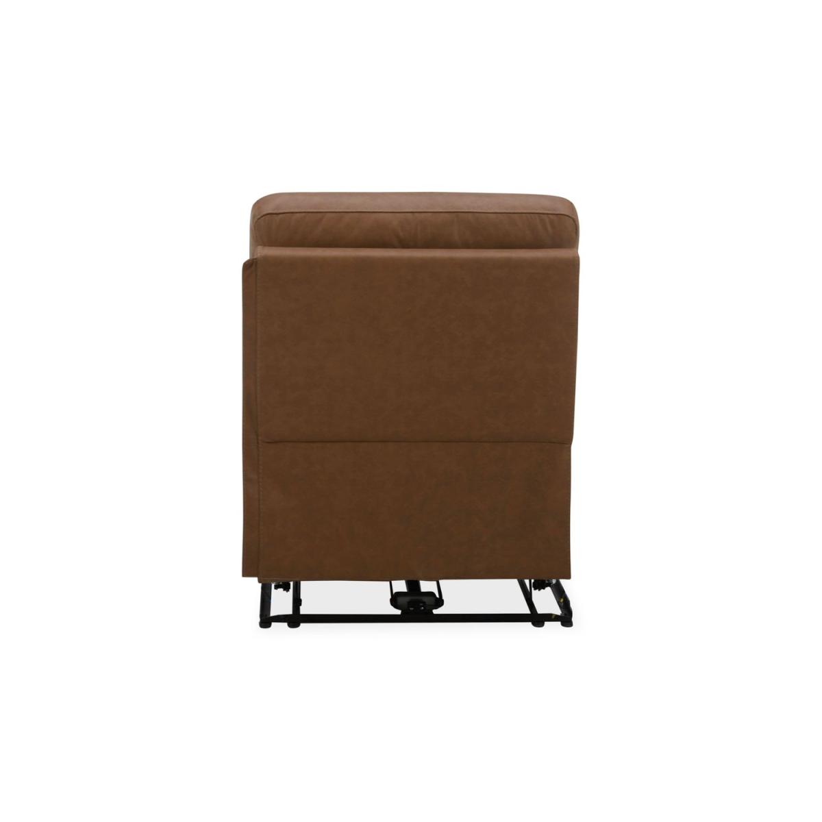 Armless Recliner P3 & ZG - Camel - Image 6