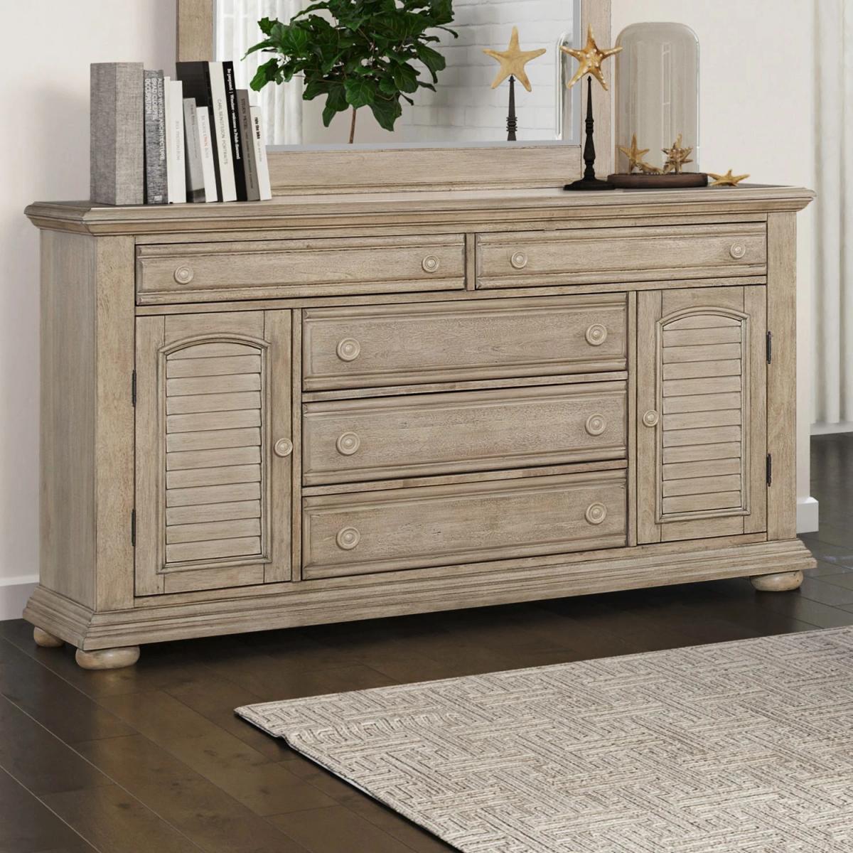 2 Door 5 Drawer Dresser - Image 2