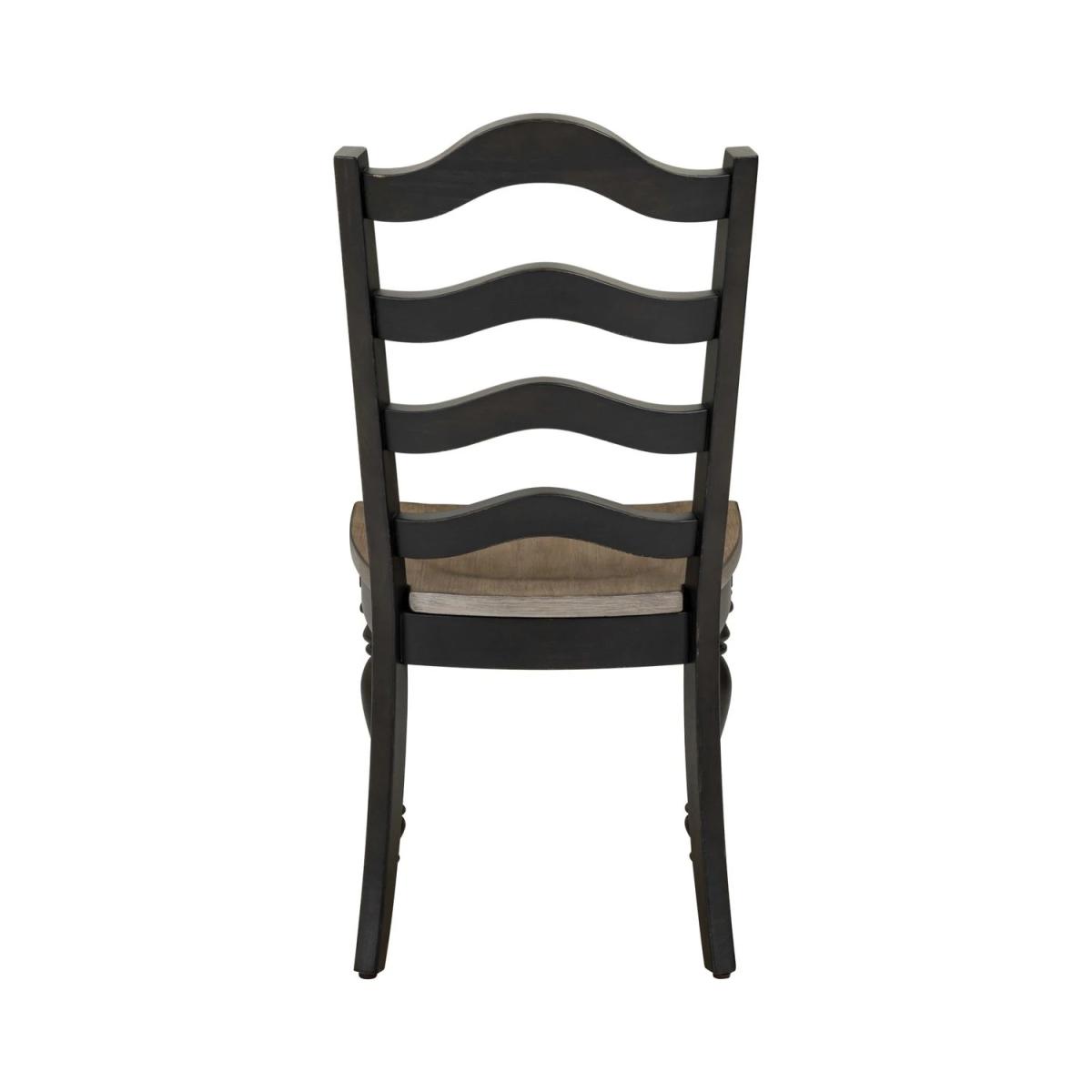 Ladder Back Side Chair (RTA) - Image 6