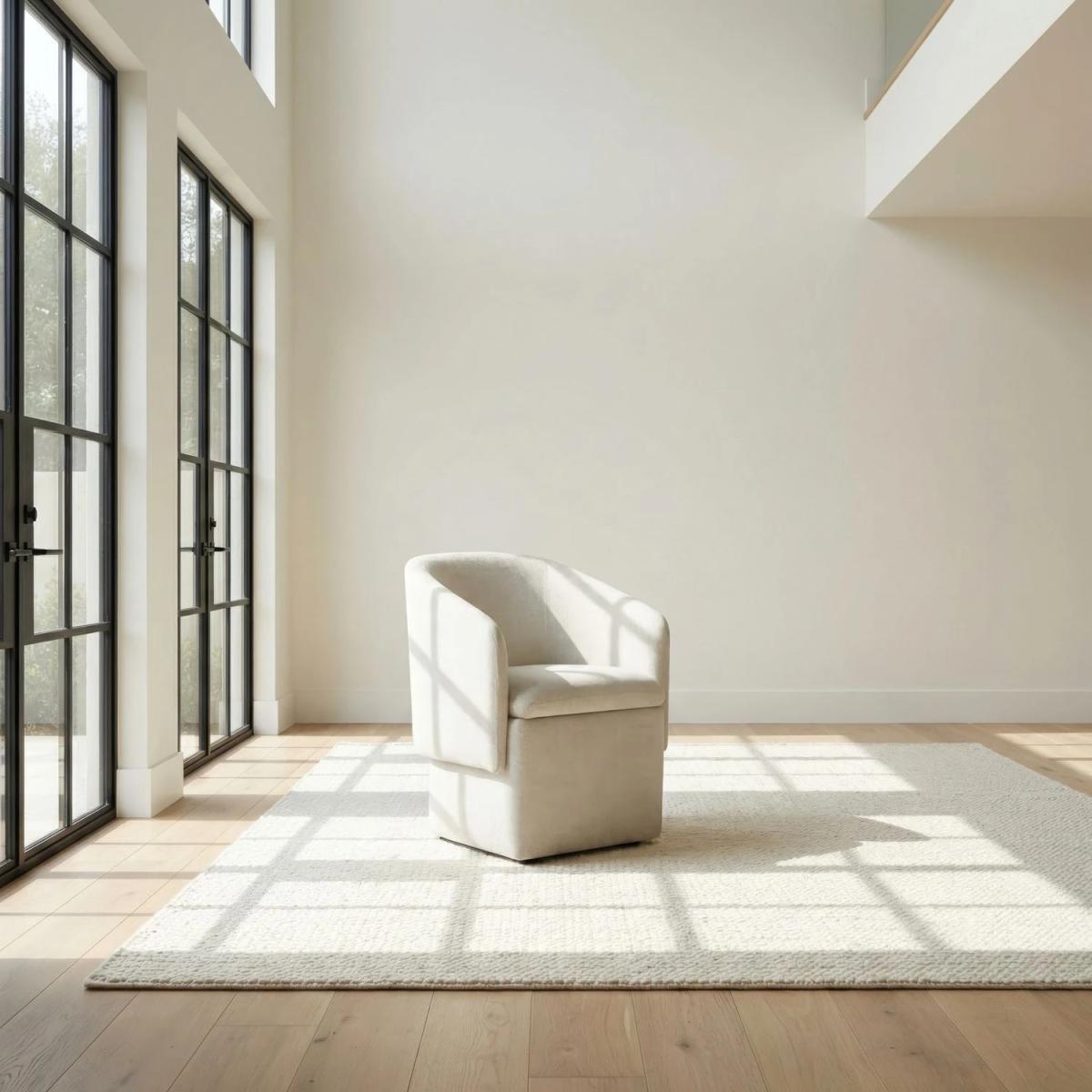 Accent Storage Dining Chair w/ Casters - Image 2