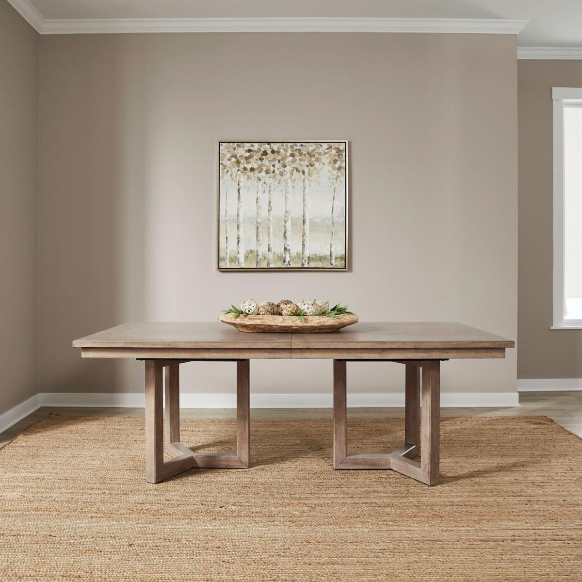 Double Pedestal Table Set - Image 3