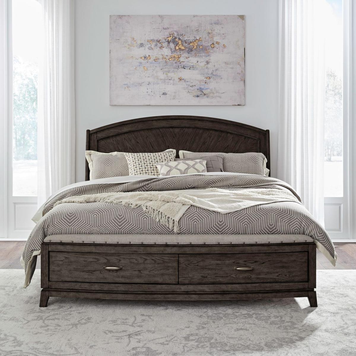 King Panel Storage Bed - Image 2