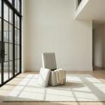 Accent Storage Dining Chair w/ Casters - Image 3