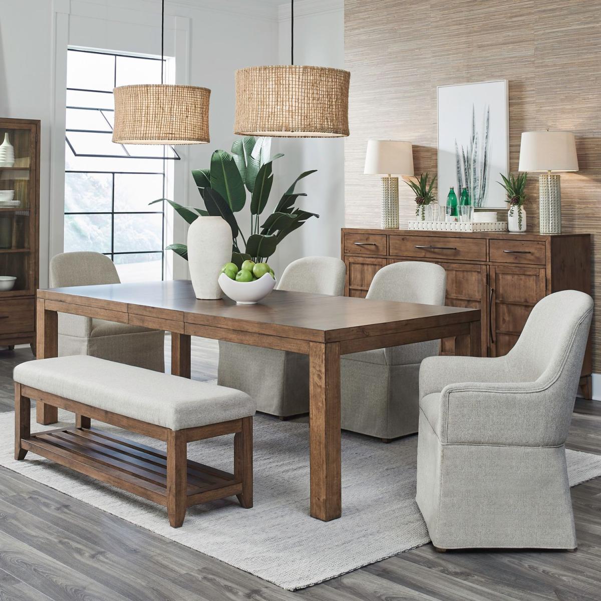 Shaker Lakes 6 Piece Rectangular Table Set - Image 2