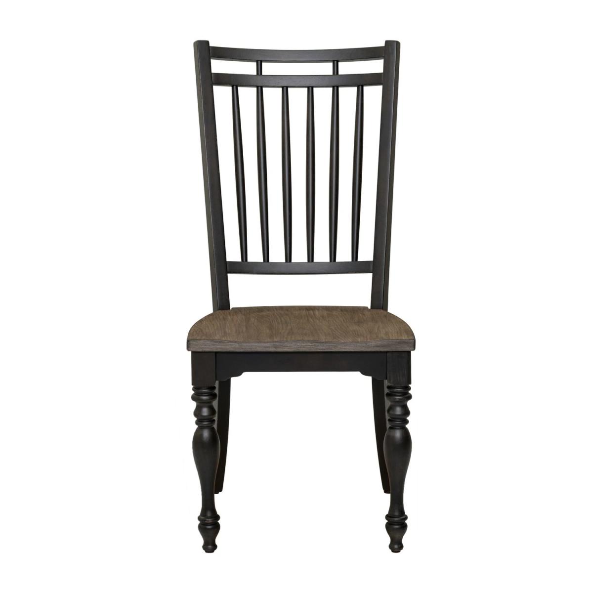 Spindle Back Side Chair (RTA) - Image 4