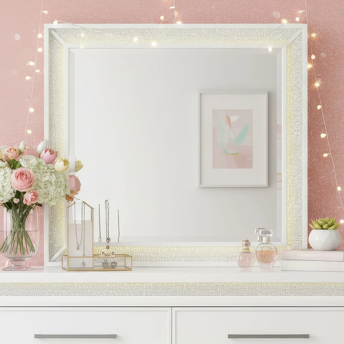 53da0ffa22d223783cd15f3b661cf1b3 Reflections Lighted Mirror - Image 1