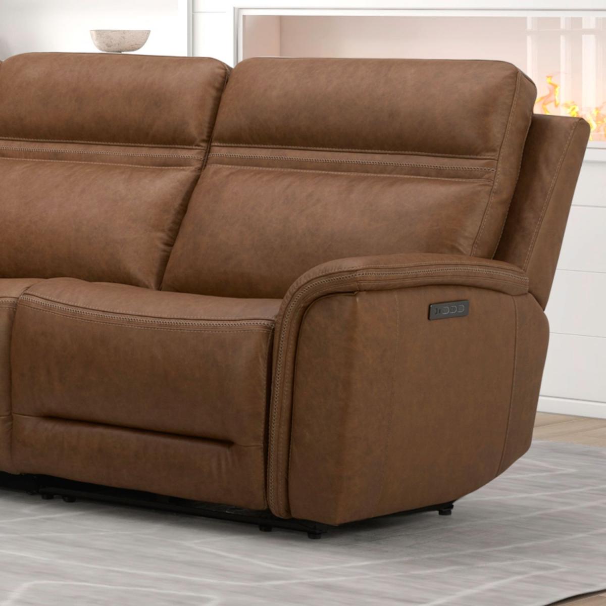 R Arm Recliner P3 & ZG - Camel - Image 2