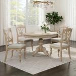 5 Piece Pedestal Table Set