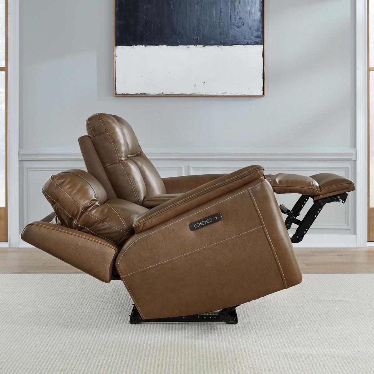 Collins Loveseat w/ Console P3 & ZG - Image 3