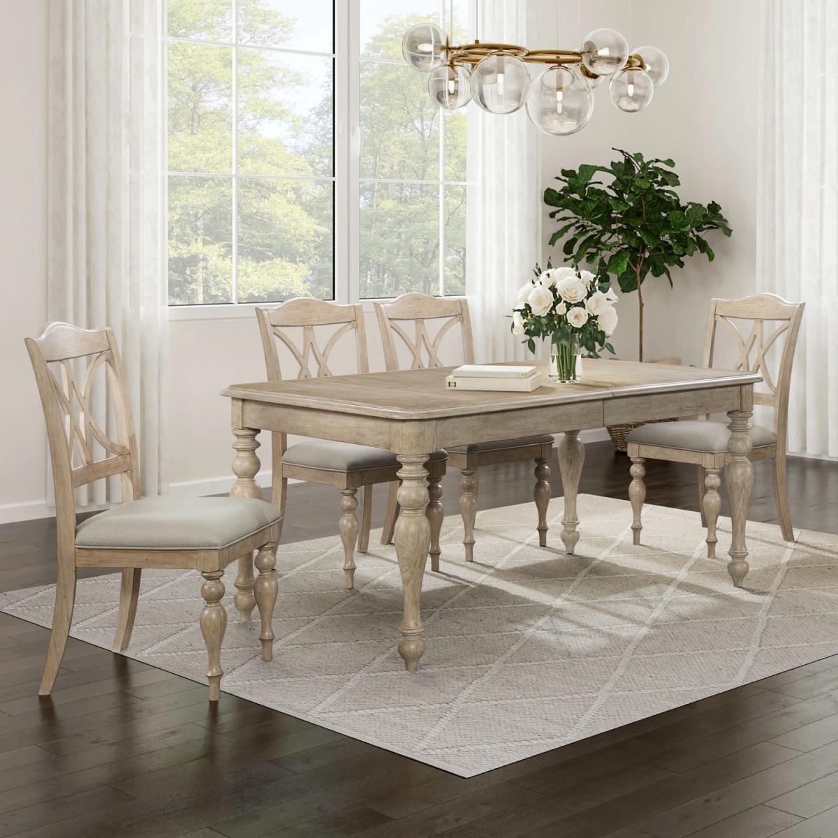 5 Piece Rectangular Table Set - Image 2