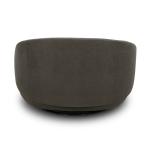 Uph Swivel Cuddler Chair - Charcoal - Image 6