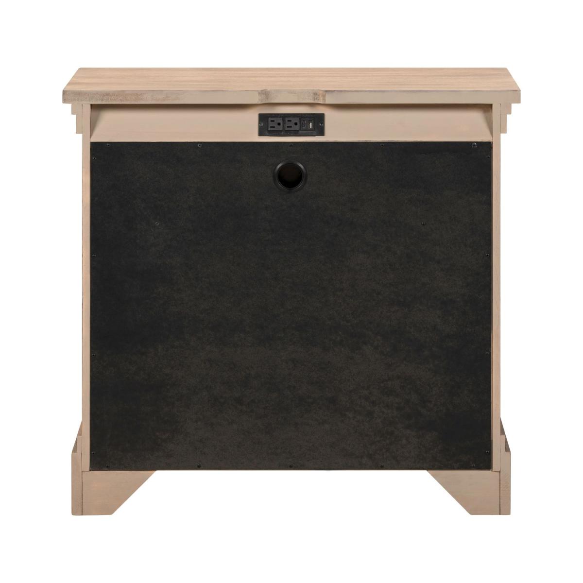 Bedside Chest w/ Charging Station - Image 6