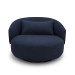 Uph Swivel Cuddler Chair - Midnight - Image 4