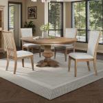 Opt 5 Piece Pedestal Table Set