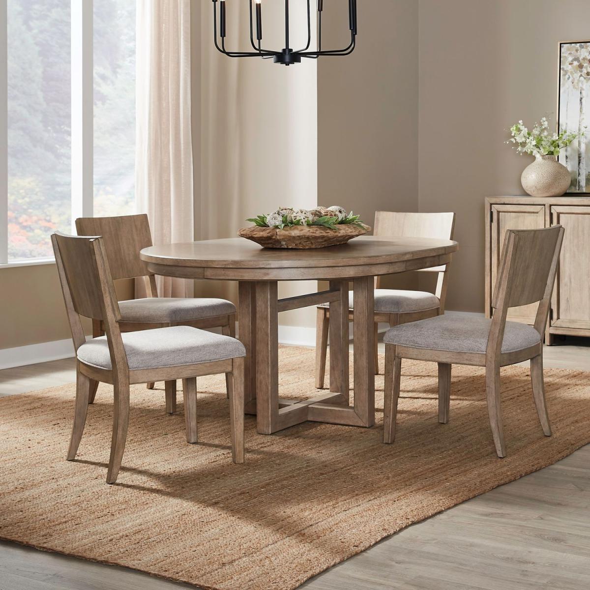 5 Piece Pedestal Table Set - Image 2
