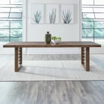 Shaker Lakes Double Pedestal Table Set