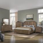 King California Panel Bed, Dresser & Mirror, Chest, Night Stand