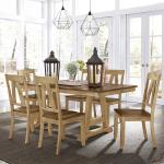 7 Piece Trestle Table Set
