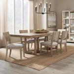 7 Piece Double Pedestal Table Set