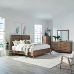King California Panel Bed, Dresser & Mirror, Chest